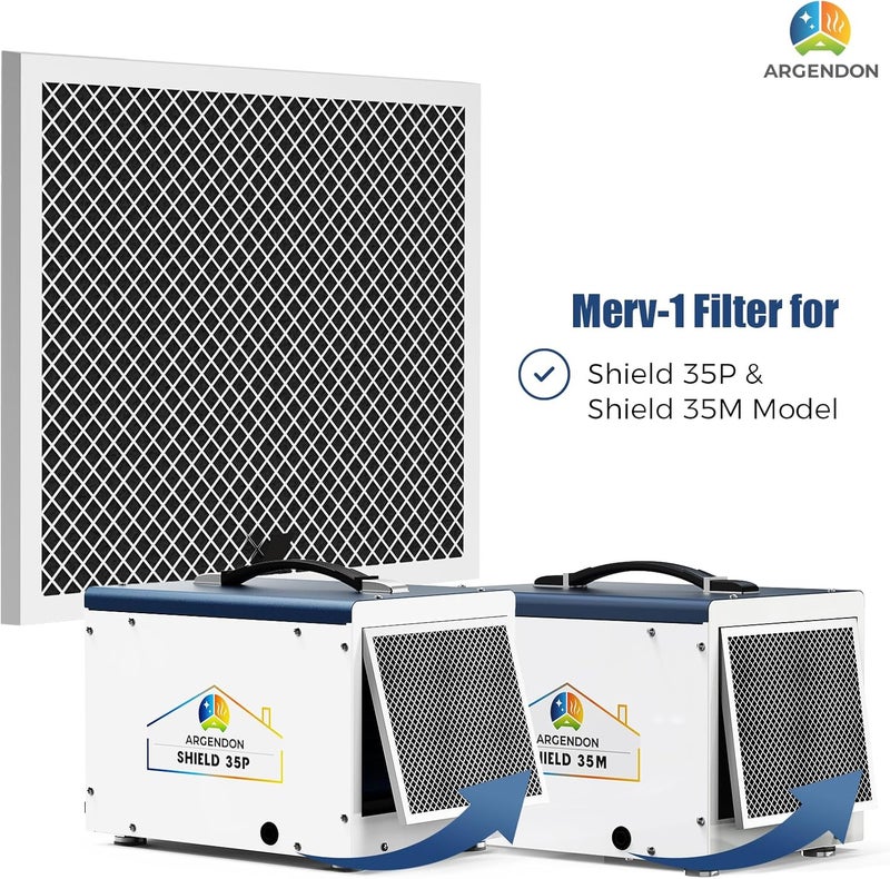 ARGENDON MERV-1 Filter Replacement Filter for Crawl Space & Basement Dehumidifier Shield 35P & Shield 35M(1Pack) - Image 2
